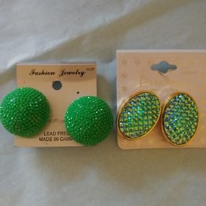 Clip on earrings